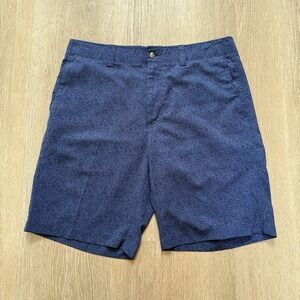 Callaway Shorts Performance Men's 34 Blue Golf Polyester Elastane